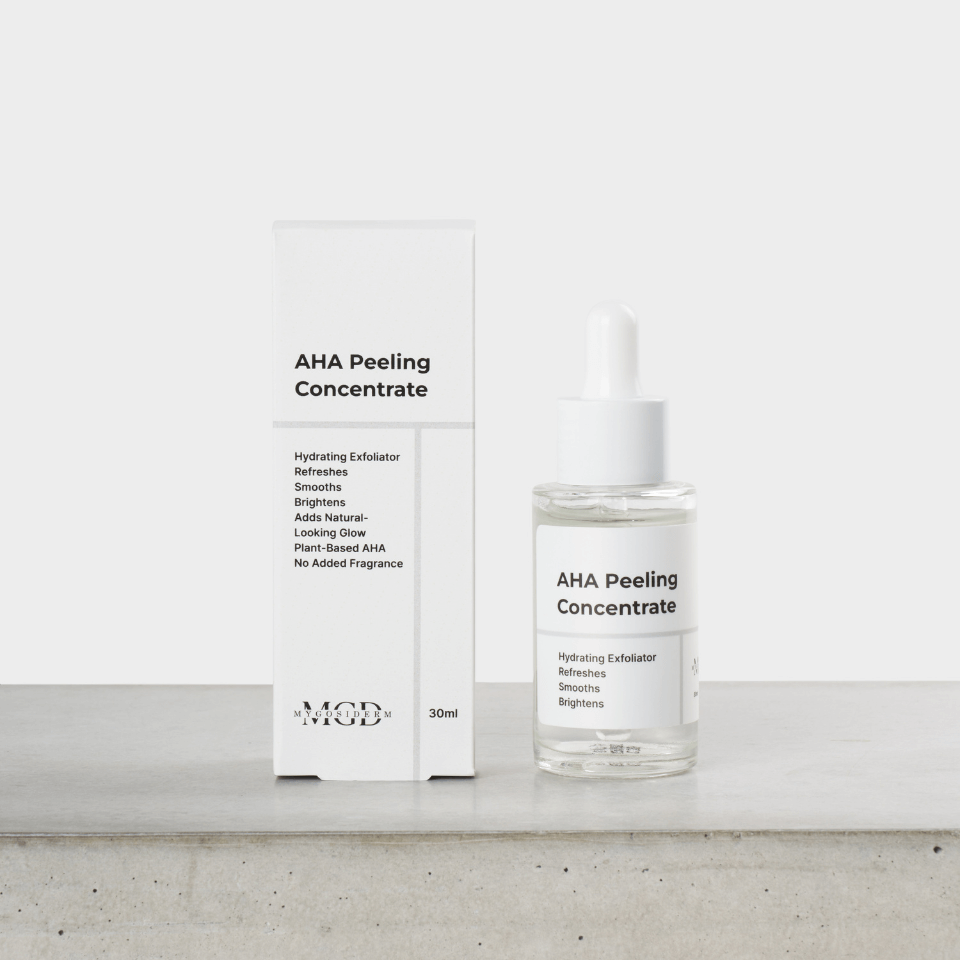 AHA Peeling Concentrate – Pipettenflasche mit Umverpackung