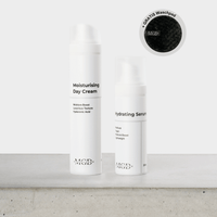Dry Skin Set – Moisturising Day Cream und Hydrating Serum mit Gratis-Waschpad