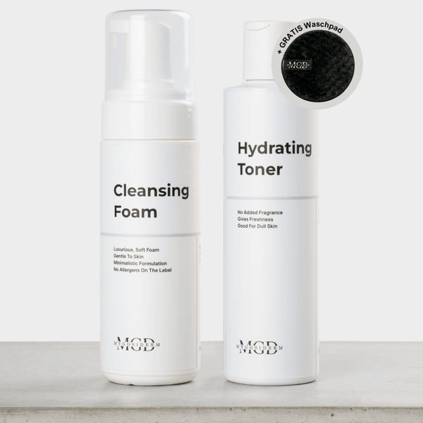 Cleansing Set – Cleansing Foam und Hydrating Toner mit Gratis-Waschpad