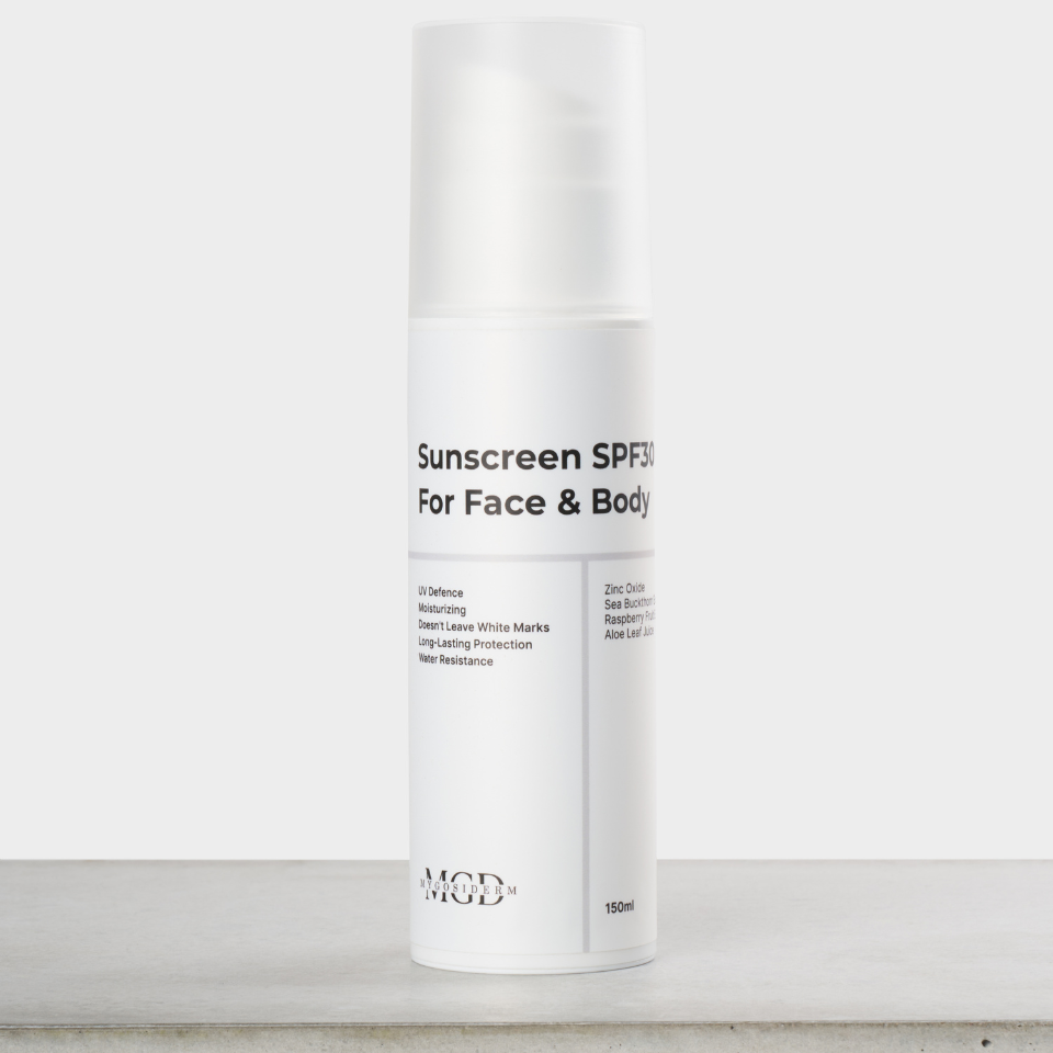 Sunscreen SPF30 for Face & Body (ohne Tönung)