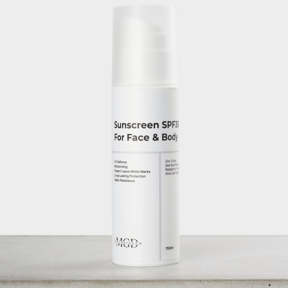 Sunscreen SPF30 for Face & Body (ohne Tönung)