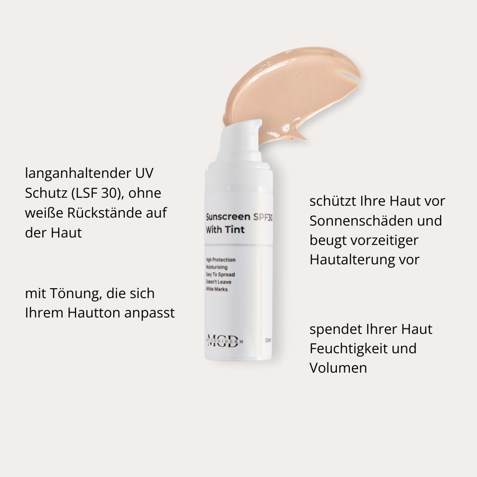 Sunscreen SPF 30 (mit Tönung)
