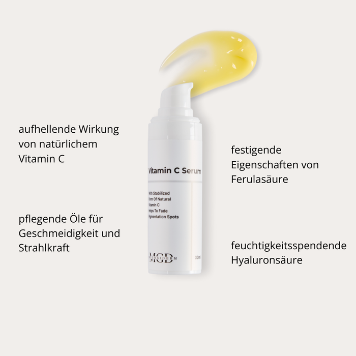 The brightening effect of vitamin C