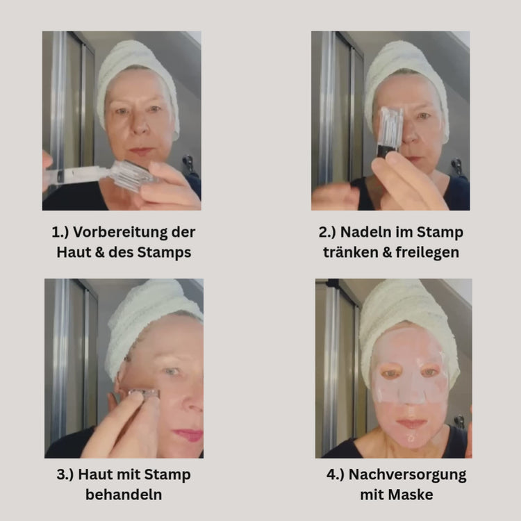 Lifting Power Set – Video: Anwendung in vier Schritten mit Stamp und Maske